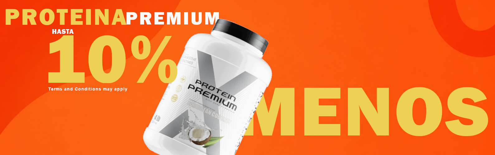 Banner 3 - Premium Protein - Coco (Español)