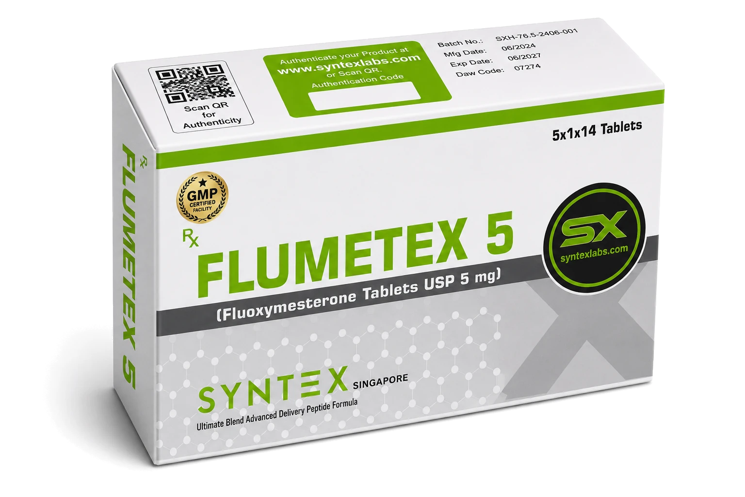 Flumitex 5 | Fluoxymesterone USP