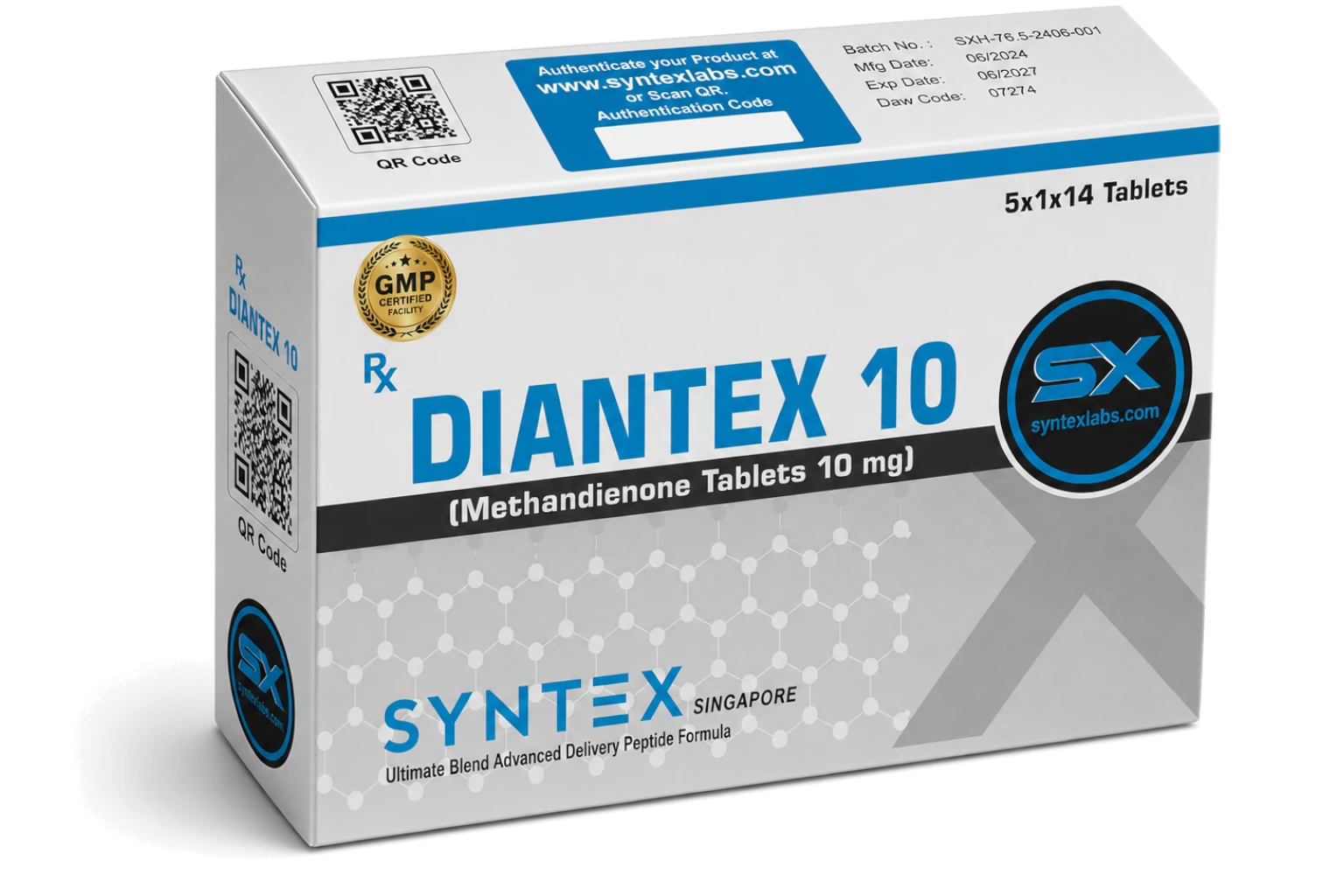 Diantex 10 | Metandienona (DCI)