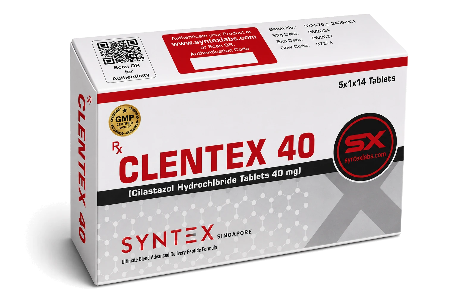 CLENTEX 40 | Clenbuterol (DCI)
