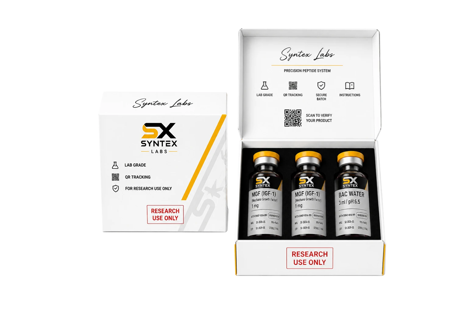 PEPTIDOS - MGF (IGF) · 1 MG | Factor de Crecimiento