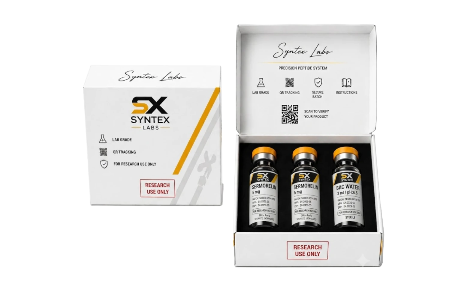 SERMORELIN · 5 MG | Análogo de GHRH