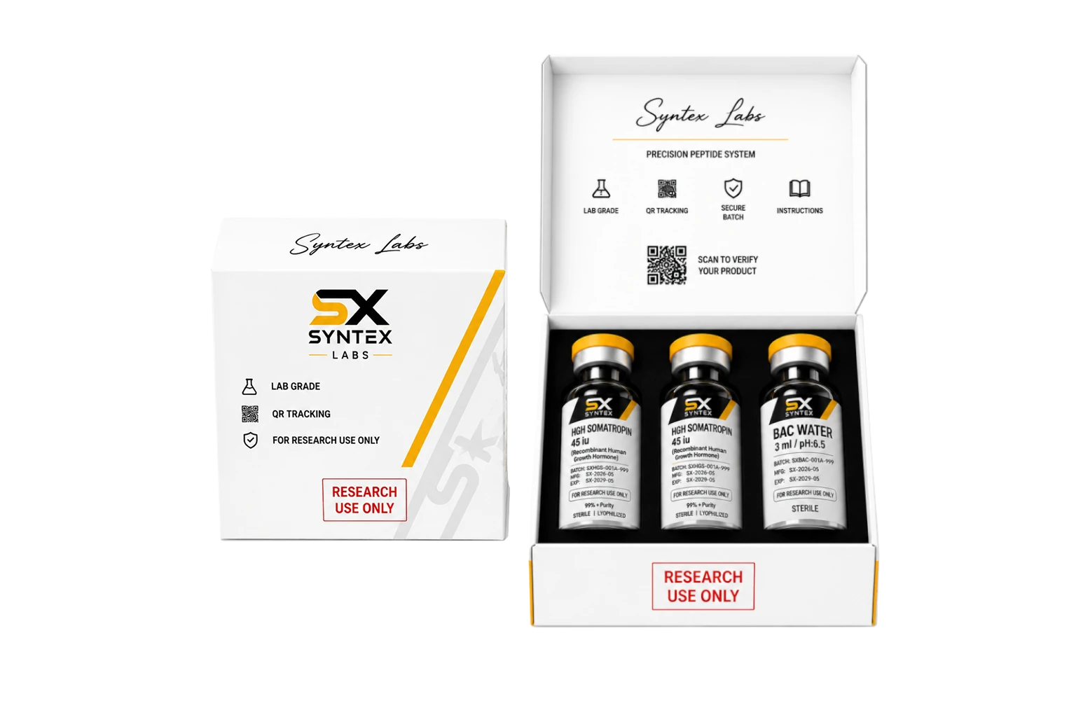 HGH SOMATROPINA· 45 IU | Growth Hormone - Formato Iniciador