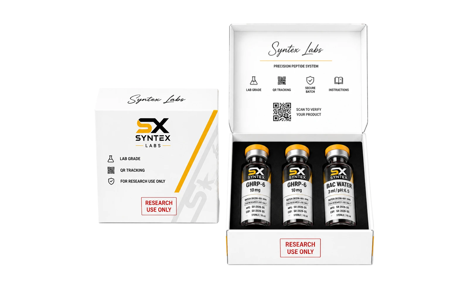 GHRP6 10 mg Growth Hormone GH Stimulant