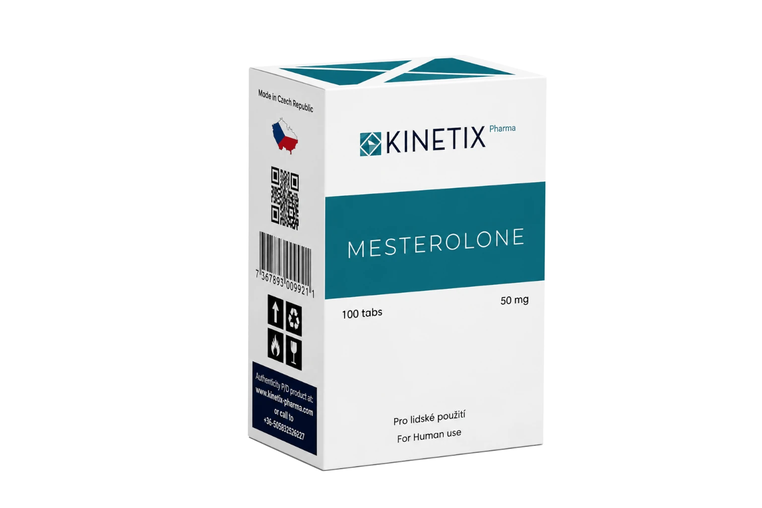 MESTEROLONA · 50 MG | Andrógeno DHT Rendimiento y Vitalidad