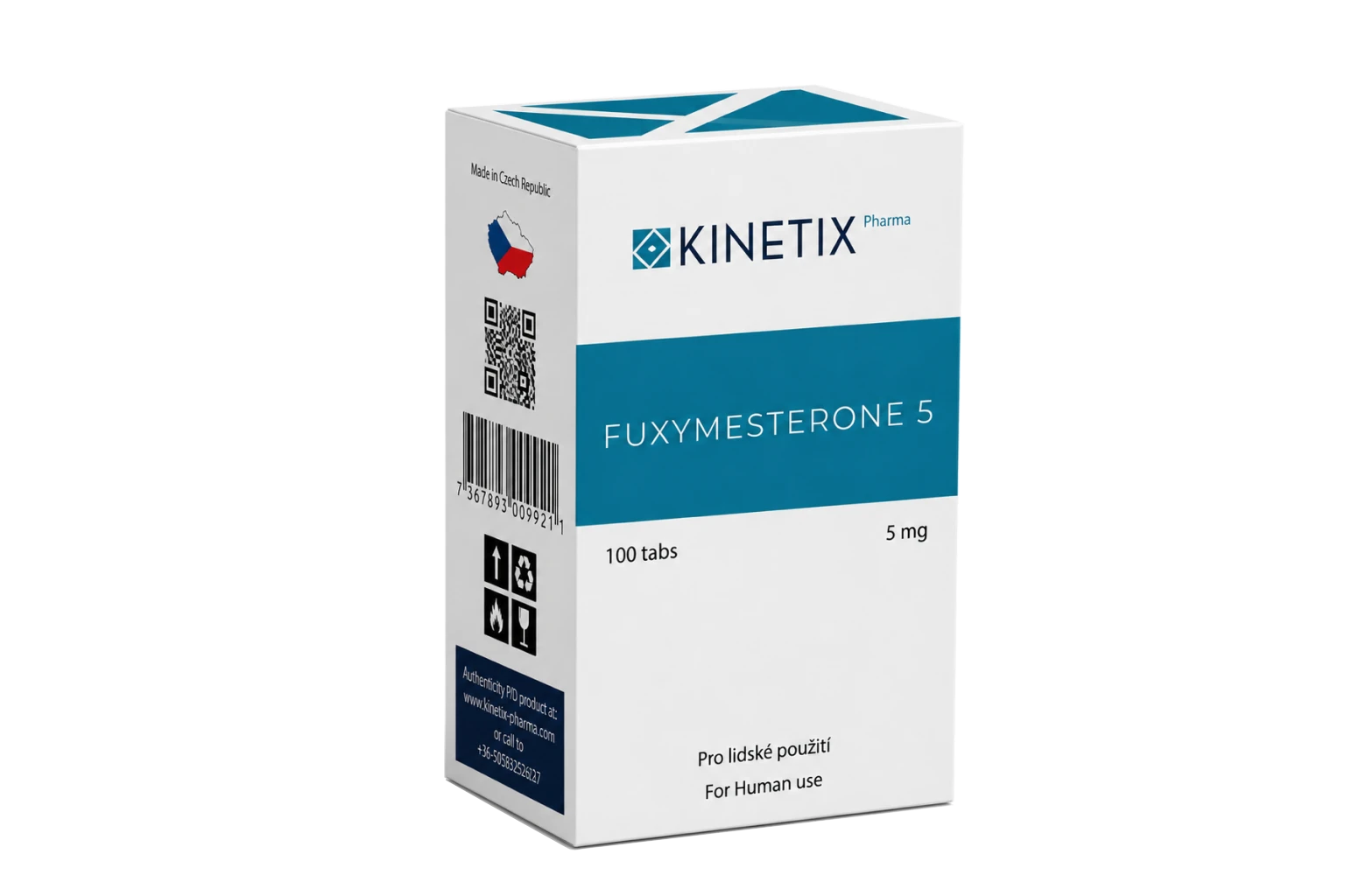 FLUOXYMESTERONA · 5 MG 100 TABLETAS  | Fuerza Bruta. Agresividad Controlada.