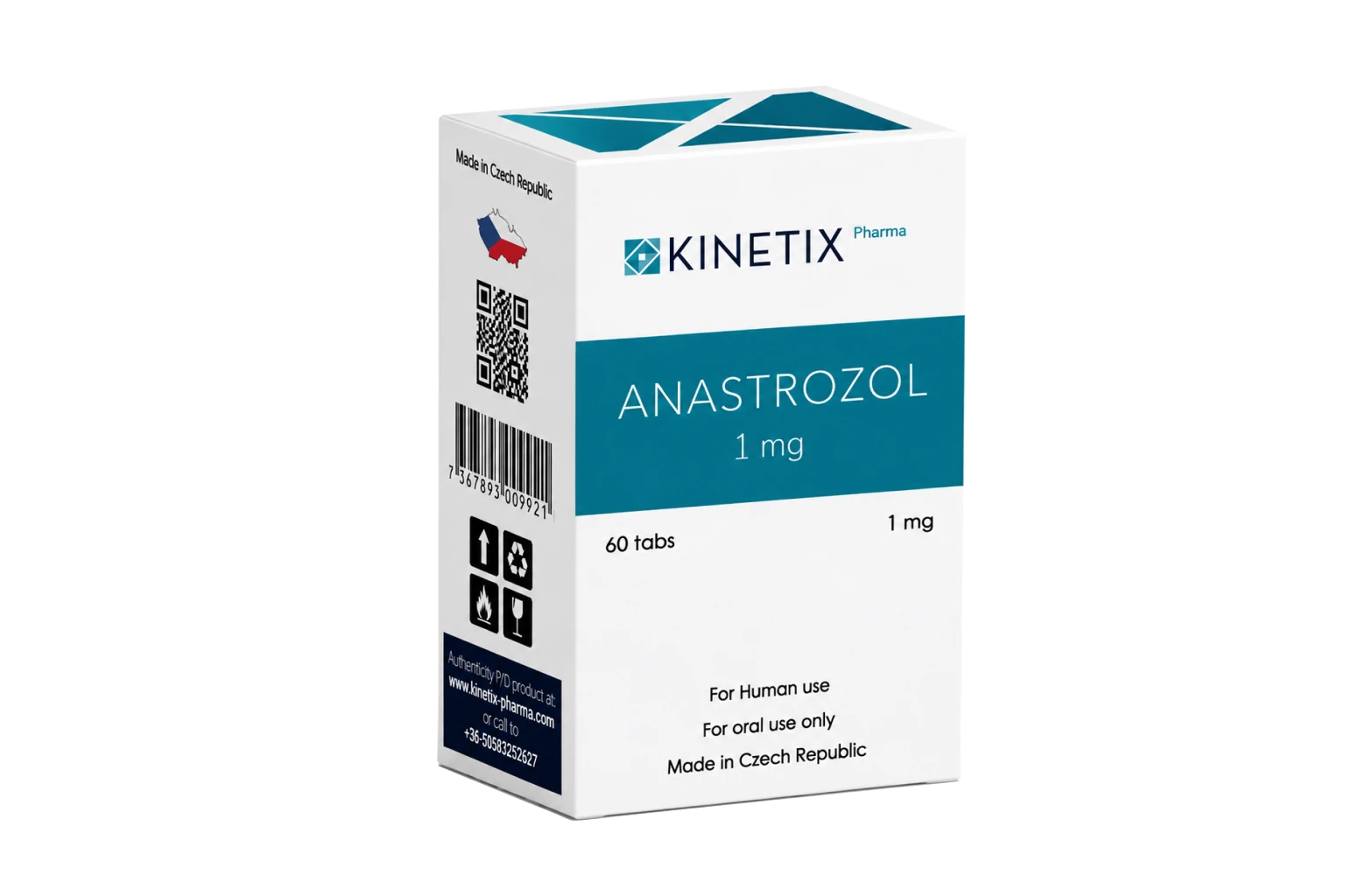 ANASTROZOL · 1 MG  | Control Estrogénico. Físico Definido.