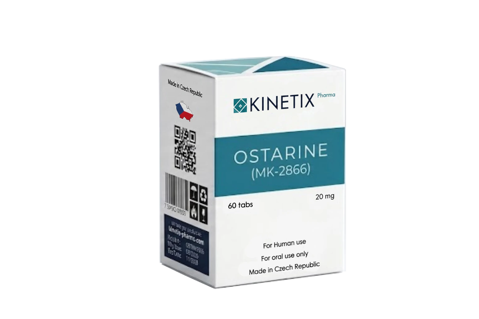 OSTARINA (MK-2866) · 20 mg  | Modulador Selectivo. Rendimiento Avanzado