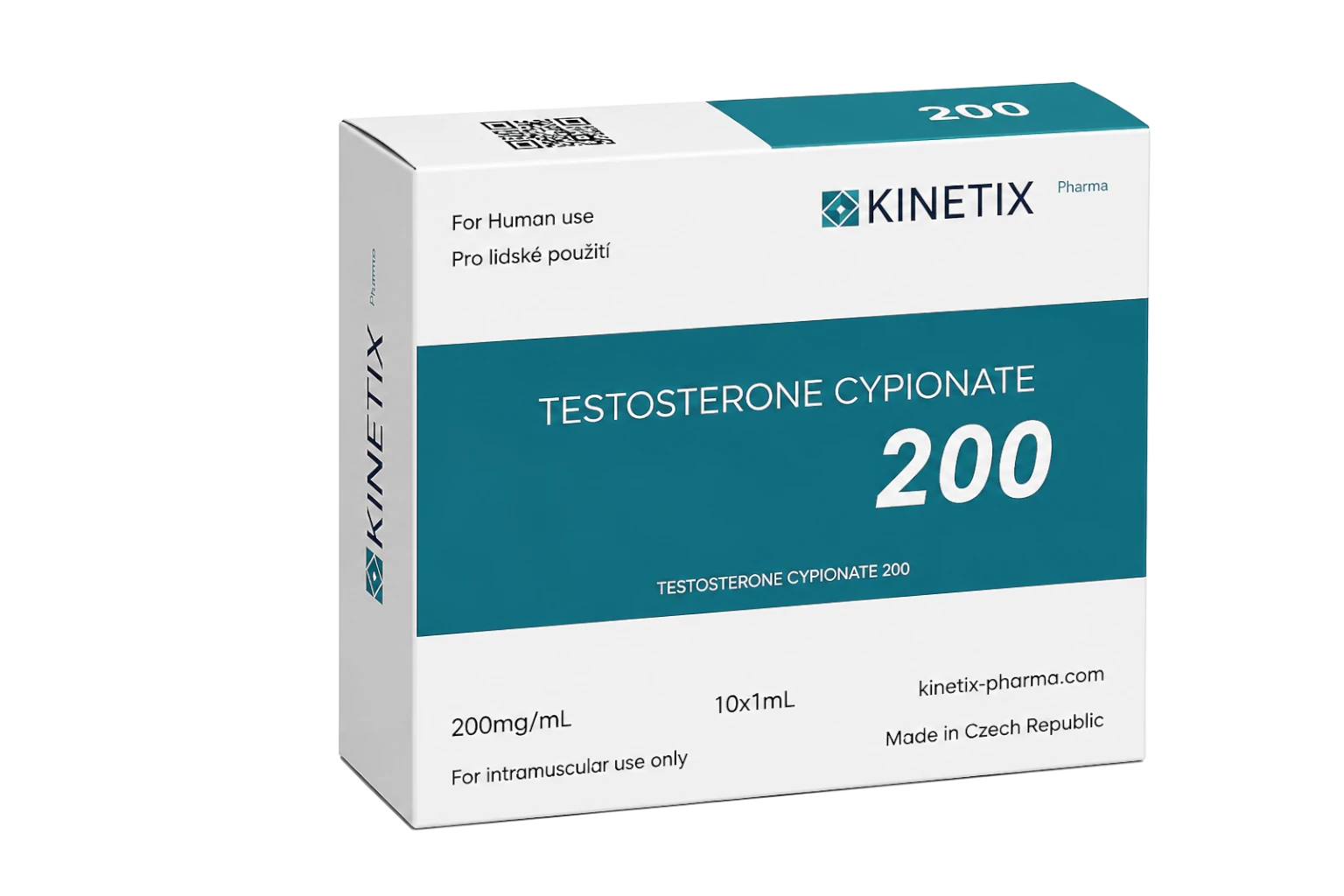 CIPIONATO DE TESTOSTERONA 200 MG/ML, 10X1 ML | Liberación Estable. Rendimiento Constante. Máxima Retención.